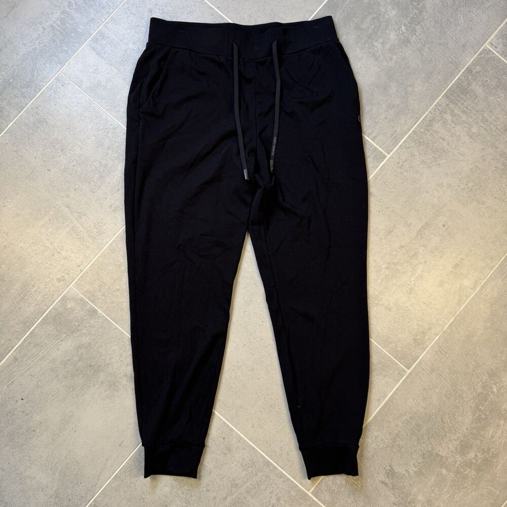 Cozy Earth Women's Size M Brushed Bamboo Jogger Pants Black Loungewear